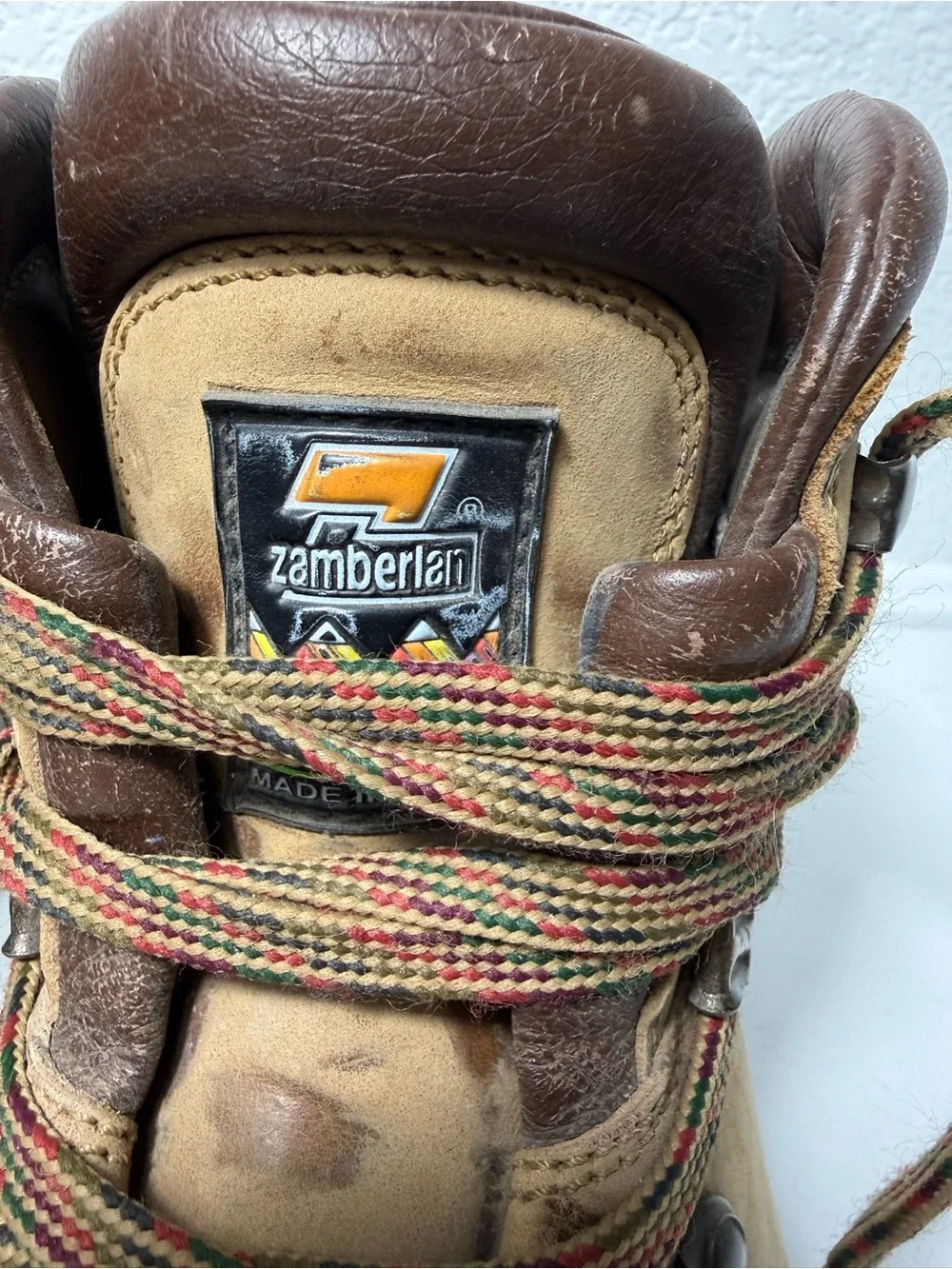 Zamberlan Men's Gore Tex Brown Waterproof Hiking/Work Boots